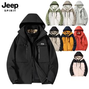JEEP SPIRIT  신상 남녀 야상 바람막이 점퍼 바람막이 빅사이즈 스포티 트렌치코트