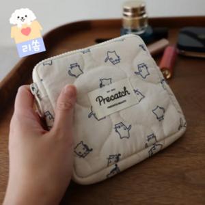 여행 파우치 리쏨 화장품파우치 핸드백파우치 생리대파우치 여행용파우치 퀼팅파우치 고급