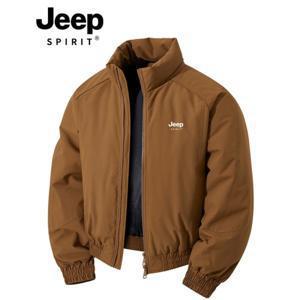 JEEP SPIRIT 남성 겨울 코튼 숏 재킷 캐주얼 자켓 코트