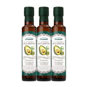 엑스트라버진 아보카도오일 아후카틀 250ml 3병