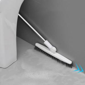 청소솔 욕실 화장실 바닥청소 벽면 밀대 길이조절 180도 회전