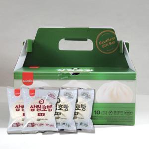 찬바람이 불어오면 삼립호빵 단팥호빵 10개+야채호빵 10개