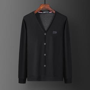 JEEP 지프 남자 가디건 봄 가을 빅사이즈 브이넥 기본핏 얇은 가디건