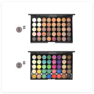컬러 매트 아이섀도우 팔레트 세트 메이크업 도구 40색