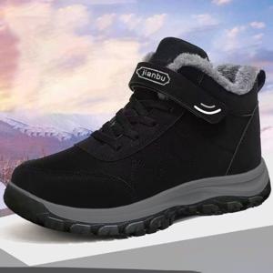 남성용 스노우 부츠 미끄럼 방지 보온 슈즈 방한 신발 워킹화