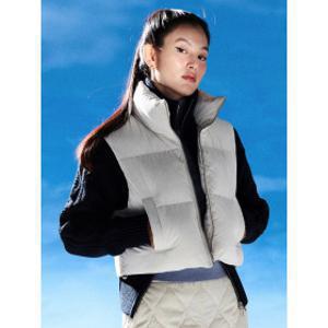 여성 ON AIR 발열 볼륨 크롭 베스트_MSE4VP2703