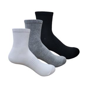 국산(GS) 베이직 중목 장목10켤레 스포티 화이트 학생 남성 여성 기본 무지 남자 여자 죠깅 양말 가을할인