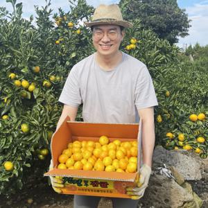 제주귤왕 효돈 농장 노지귤 가정용 랜덤과(2S~2L) 10kg