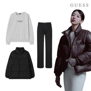 (빅스마일13%+12%쿠폰) 게스본사 인기 FW 신상/이월 모음전 ~ 티셔츠/맨투맨/데님 외