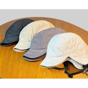 모던 레이펑 퀼팅 디자인 벙거지 양털 기모 군밤 모자 심플 트렌디 데일리 귀달이 햇 (2개이상추가할인)