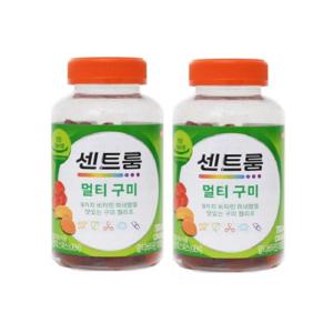 센트룸 멀티구미 130구미 x 2통 온가족 비타민 미네랄 젤리 어린이 성인 영양제