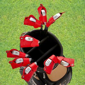 헤드 커버 10P세트 골프채 케이스 클럽 드라이버 선물 필드