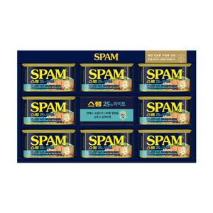 CJ선물세트 스팸 라이트 12호 +쇼핑백