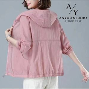 여성 래쉬가드 상의 래쉬 자켓 루즈핏 후드 심플 빅사이즈 래쉬가드