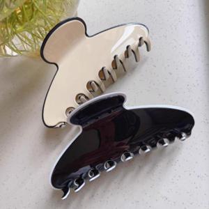 졸업 정려원 대왕헤어핀 광택 머리집게 코디 핀 서혜진 착장