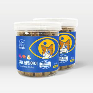 강아지 눈 영양제 마시캣독 큐브 클린아이 2통 20% 할인가