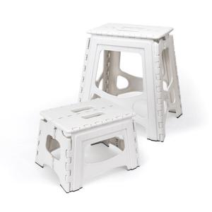 누스타 접이식 폴딩체어 캠핑 낚시용 간이 의자 대형 (화이트)