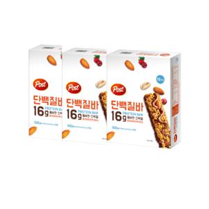 포스트 단백질바 500g 10입 x 3개 고단백 에너지 프로틴 한끼 과자 보충제