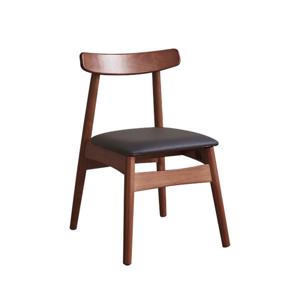 에코소라노 등받이 의자  원목 식탁 의자 인테리어 카페 체어 쿠션