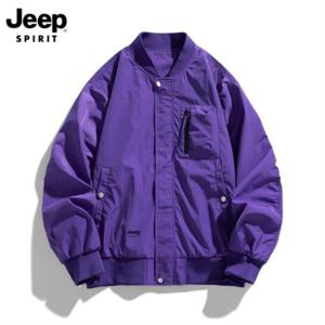 지프스프릿 JEEP SPIRIT 입체 포켓 아메리칸 빈티지 야구 점퍼 야상 우븐 점퍼 항공 점퍼 A2359