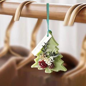 크리스마스 트리 걸이형 방향제 메달 장식용 냄새 제거 세트
