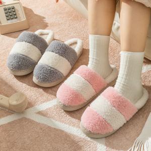 삼선 빅스트라이프 겨울 슬리퍼