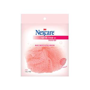 3M 넥스케어 거품가득 핑크 샤워볼
