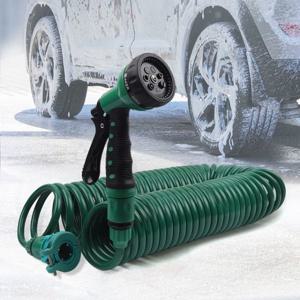 코일호스스프레이 20m/고압분사기 세차호스 물호스 베란다 워터건 호수 수도 주름 정원