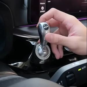 자동차 원 클릭 시동 버튼 레버 자동차 푸시 버튼 조이스틱 엔진버턴  인테리어 장식 검은색