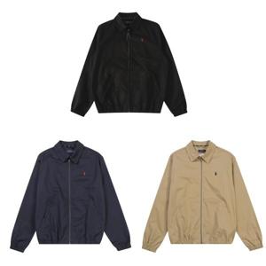 폴 로 캐주얼 칼라 자수 재킷 가을 코트 남자 상의