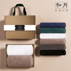송월타올 프리미엄 호텔타올 200g 40수 2p 고급 선물세트