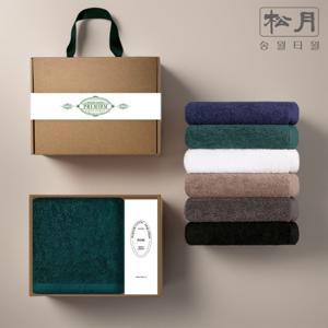 송월타올 프리미엄 호텔타올 200g 1p  핸드크림 1p 리빙 선물세트 고급 프리미엄 40수타올+핸드크림