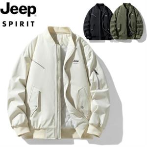 지프 JEEP SPIRIT 2024 가을 겨울 신상 패딩 도톰한 남자 빅사이즈 차이나 카고자수 야구복