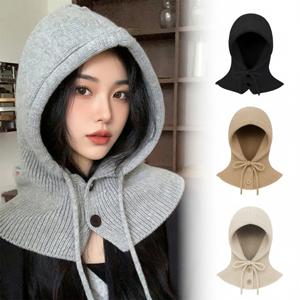 로렌니트 우먼스 후드넥 윈터 허그 바라클라바