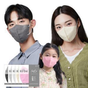 (찐100매가격) 새부리형 KF94 대형 중형 소형 100매 컬러 황사 마스크 2개이상 구매시 총1000원 할인