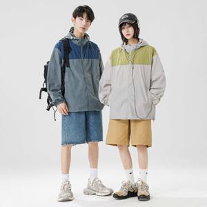 경량바람막이 여성 남자 자켓 경량 방수 가을 여성 남성 바람막이 점퍼