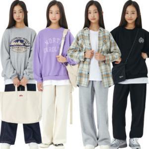 기모 신상 주니어 여아 의류 초등학생 맨투맨 티셔츠 바지 상하복 세트 아동복 아이라인키즈 특가 SALE