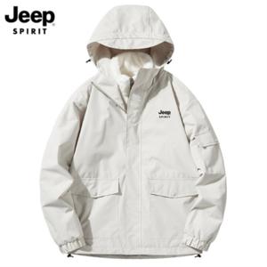 지프 JEEP SPIRIT 3in1 퍼내피 탈부착 윈드 브레이커 방한복 바람막이 점퍼 A9318