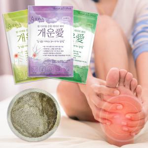 물없는족욕 개운애 온열패치 목초수액패치 발바닥패치 발파스 10매입
