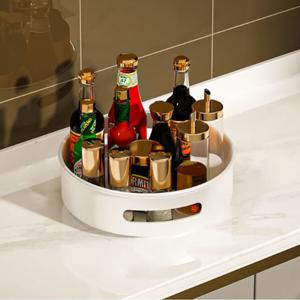 회전식 양념통정리대 영양제정리함 냉장고트레이