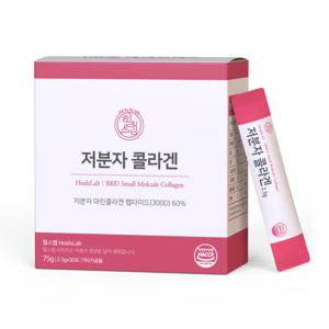 저분자 콜라겐 30포 x 1박스 피쉬 어린 분말 초저분자 먹는 콜라겐