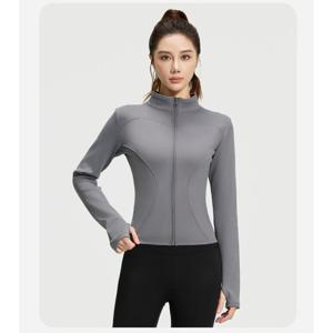 겨울용 스포츠 요가복 티셔츠 집업 자켓 슬림핏 따뜻한 기모 안감 헬스복