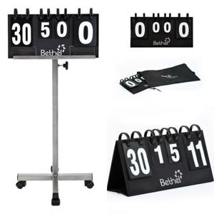 KJP 이동형 점수판받침대 고정형 탁구 축구 농구 체육경기용 점수판 /국내생산+28일까지 특별할인
