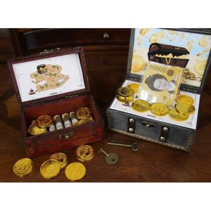 J2K 보물 상자 반전 용돈 이벤트 선물 돈 생일 서프라이즈