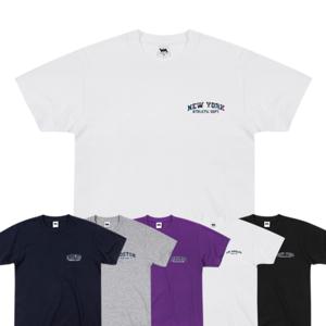 스텝퍼 포켓 빈티지 도시티 20수 여름 반팔 면티 여성 그래픽 로고 티셔츠 남성 남여공용