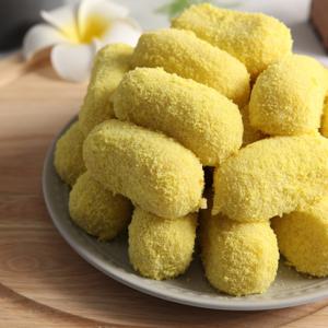 바나나 인절미(40g30개)굳지않는 떡 아침식사 선물용