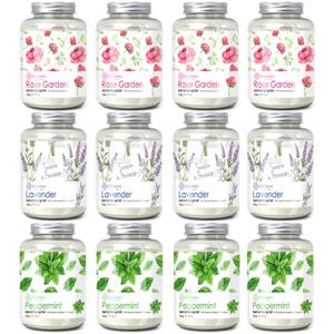 올레비엔 바스 마사지 솔트  로즈가든500gX4개+라벤더500gX4개+페퍼민트500gX4개