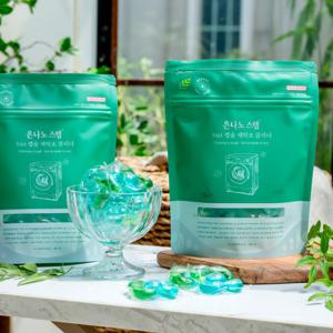 은나노스텝 캡슐 세탁조 클리너 12개입 1개+1개 (총2개) 일반드럼겸용 세탁조 세탁기 청소