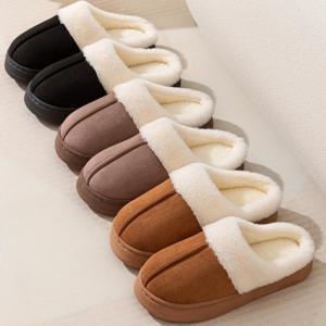 1+1 어그 여성 겨울 사무실 학교 퍼 양털 슬리퍼 1+1 행사 중