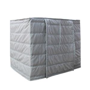 DEALERS 덮개 난방 개집 방한 방수 그레이 보온 대형견 애견 커버 강아지집 야외 겨울용